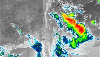 Alerta por tormentas severas en más de la mitad del país: la temperatura mínima estará por debajo de los 10 °C
