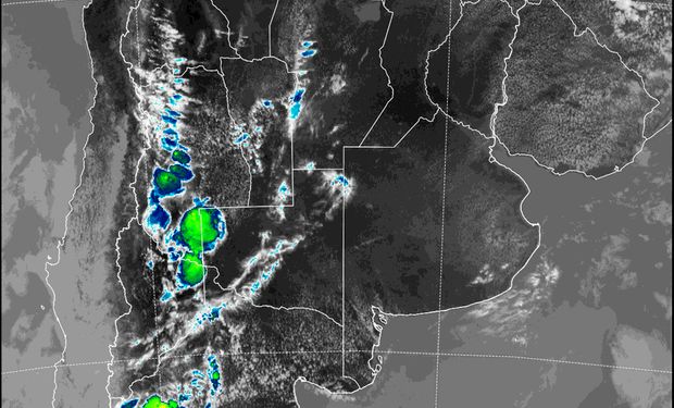 El Servicio Meteorológico emitió un alerta por tormentas y granizo en 4 provincias