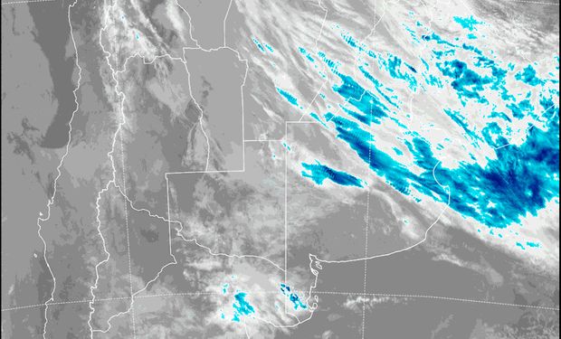 Se renovó el alerta por abundantes precipitaciones en el Litoral