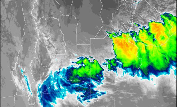 Lluvias: se espera que el sistema de mal tiempo permanezca en la región pampeana en las próximas 48 hs