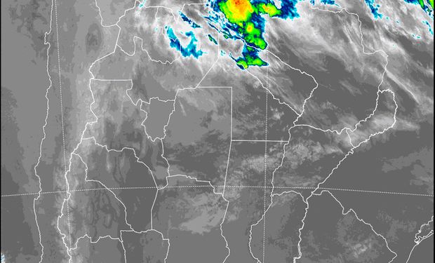 Alerta por tormentas en el norte.