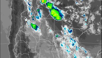 Las tormentas se trasladan al norte: se esperan 60 mm hasta la mañana del miércoles