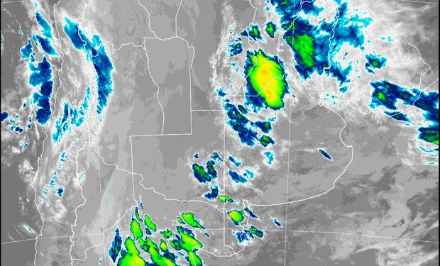 Alerta del SMN por lluvias y tormentas.