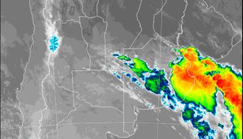 Se reinstala el frío y hubo algunas tormentas sobre el sudeste