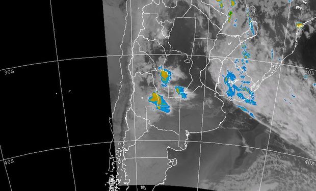 Se esperan lluvias sobre el NOA en el transcurso del día.