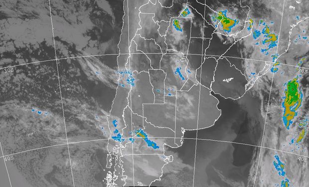 Coberturas de escaso desarrollo cubren gran parte del oeste y avanzan hacia el este.