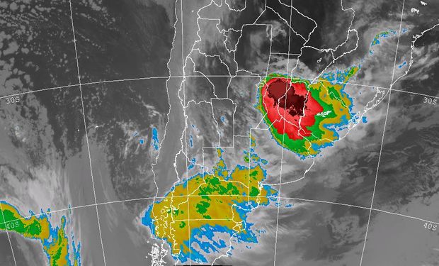 Las perspectivas de muy corto plazo son de alerta meteorológico para las provincias de SF, ER y norte de BA.