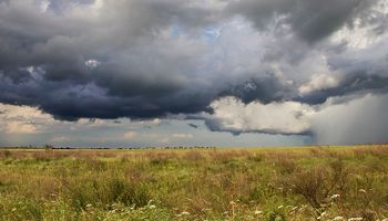 Zona núcleo: alerta por tormentas fuertes y ocasional caída de granizo