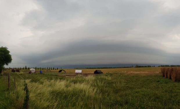 Lluvias: el avance de un sistema frontal viene generando áreas de tormenta