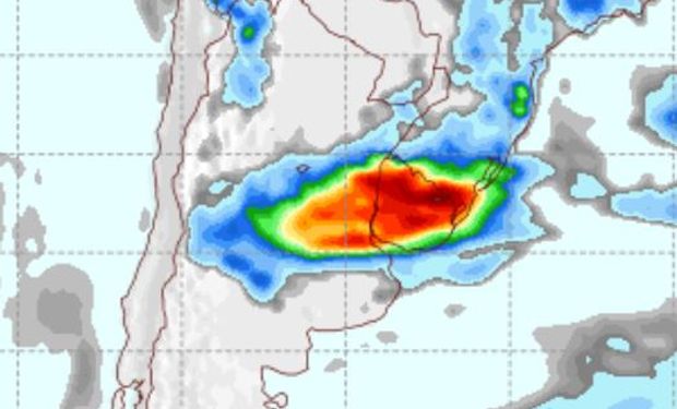 Lluvias: las zonas que recibieron agua y el alerta naranja por tormentas que rige para mañana