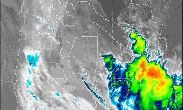 Las zonas que siguen bajo alerta de lluvias y tormentas