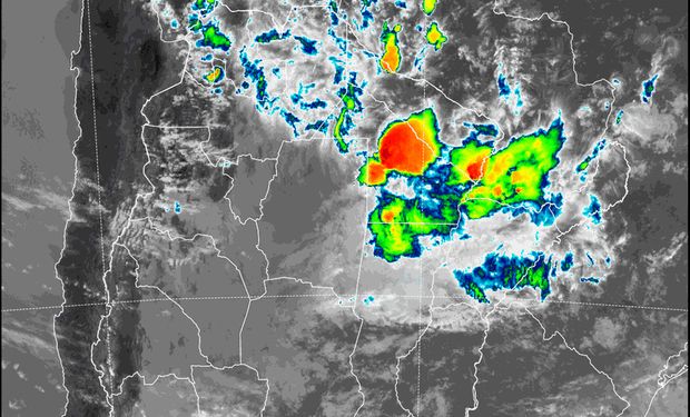 Las tormentas se intensifican en el norte y se expanden sobre la región sur