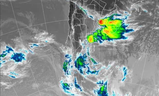 Se esperan abundantes precipitaciones sobre las regiones afectadas.