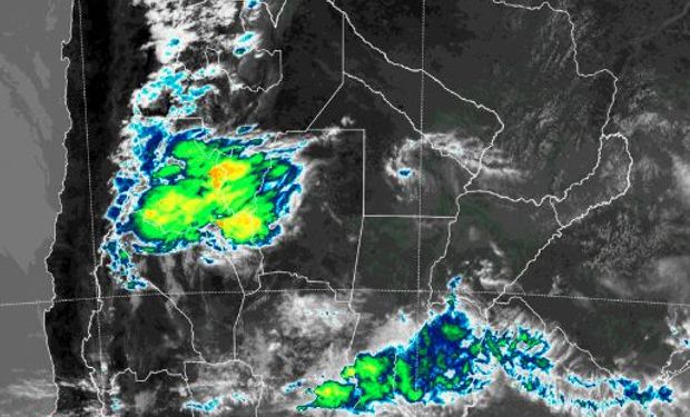 Alerta del SMN por tormentas.