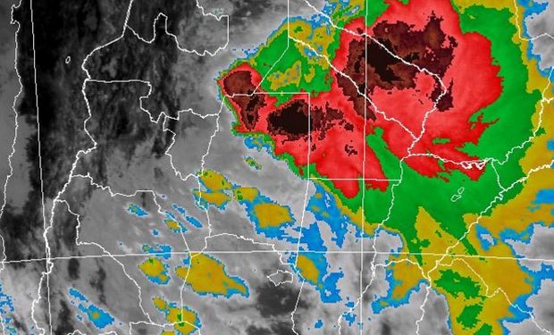 Tormentas fuertes sobre regiones del norte.