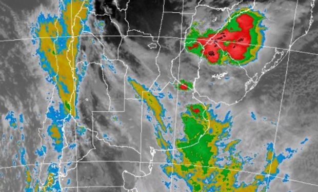 El alerta del SMN afecta a 7 provincias.