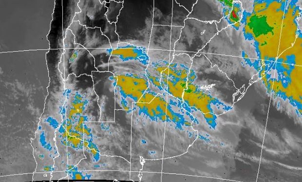 "Se prevé que vuelvan a originarse áreas de lluvias y tormentas", dijeron desde el SMN.