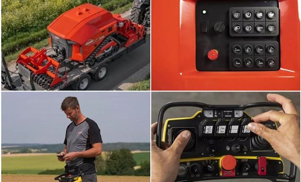 Así funciona el "tractor" autónomo que sirve para varios implementos: un nuevo concepto para el agro que se maneja como un smartphone