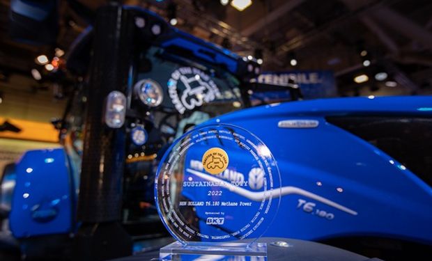 Cómo es el tractor a metano que ganó un premio internacional de sostenibilidad