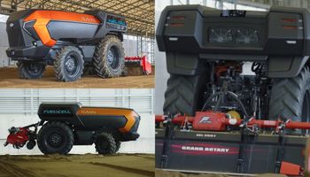 ¿El tractor del futuro? Lo presentó un gigante japonés y se mueve con hidrógeno