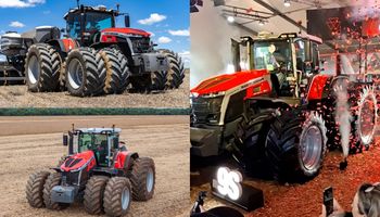 La nueva joya del campo: Massey Ferguson trajo el tractor más grande y potente a la Argentina y lo presentó en Agroactiva