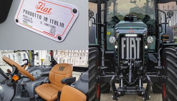 ¿Se vende? El hermoso tractor "Fiat" estilo italiano que se lleva todas las miradas de Agritechnica 2025
