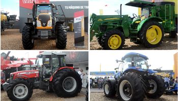 Los tractores que brillan en Expoagro