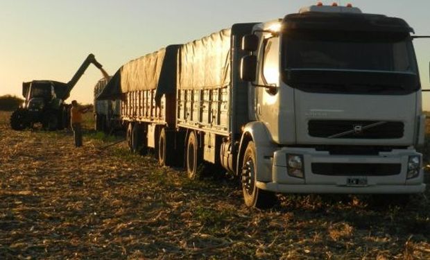 Los transportistas de cereales se quejan de la menor actividad.