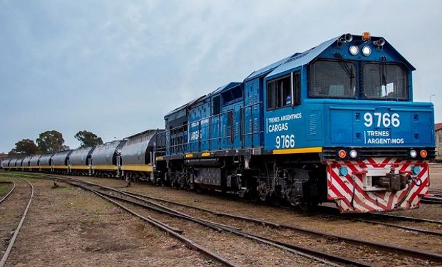 Trenes Argentinos transportó un 15 % más durante el 2020 y el 65 % correspondió a granos