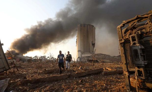 La explosión de Beirut alcanzó a las reservas estratégicas de trigo del Líbano