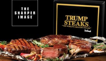 Trump también pasó por el negocio de la carne