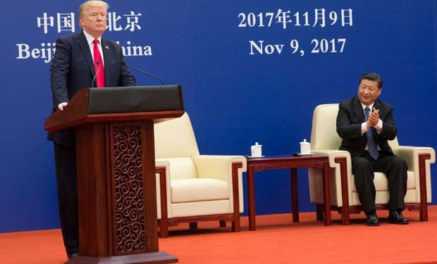 Trump y Xi Jinping, en un mejor momento de las relaciones bilaterales.