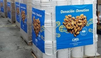 Empresas argentinas de maní enviaron alimentos a los refugiados ucranianos