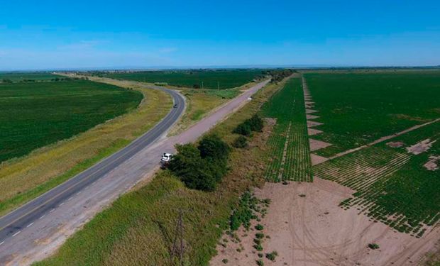 Quedaron habilitadas las obras de mejoramiento del Camino S266.