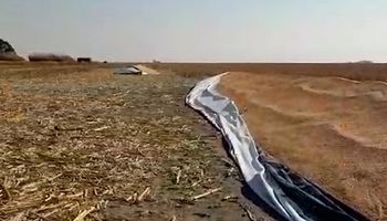 “Qué necesidad de hacer daño”: un nuevo ataque a silo bolsas despertó la indignación del productor afectado