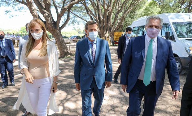En Mendoza, el presidente volvió a hacer una referencia al proyecto de Ley para el campo