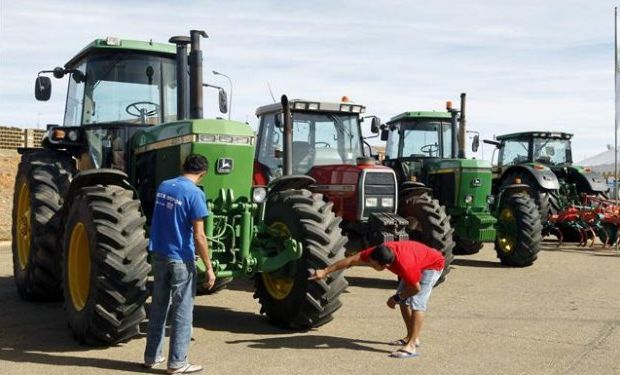 Maquinaria agrícola en crecimiento.