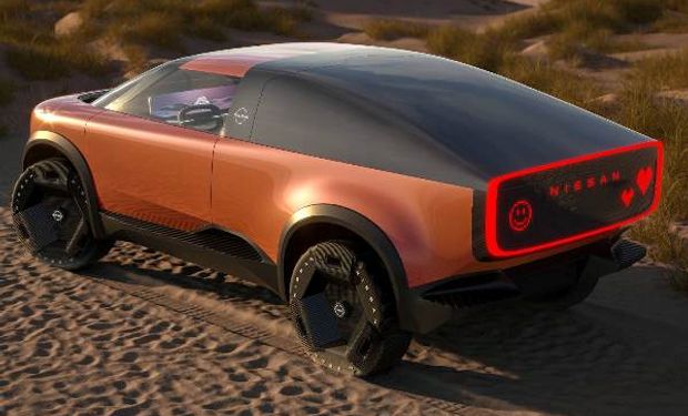 Un viaje al futuro: Nissan sorprende con una nueva camioneta eléctrica súper tecnológica 