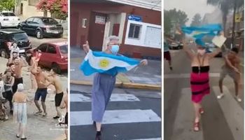 El festejo de la abuela argentina en el Mundial 2022: todas las celebraciones del “abuela la la la la la”