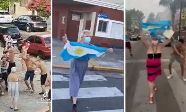 El festejo de la abuela argentina en el Mundial 2022: todas las celebraciones del “abuela la la la la la”