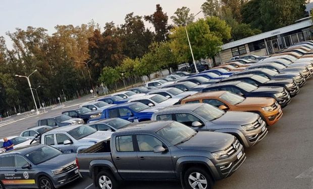 Volkswagen puso a disposición 70 unidades de su flota para combatir al coronavirus