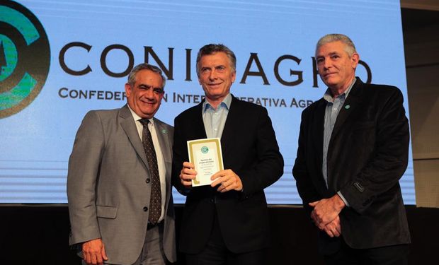 Macri recibió las propuestas de Coninagro.