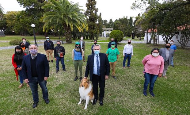 Fernández lanzó un plan de $ 12.781 millones para la agricultura familiar: "Hay muchos argentinos que pueden ayudar"