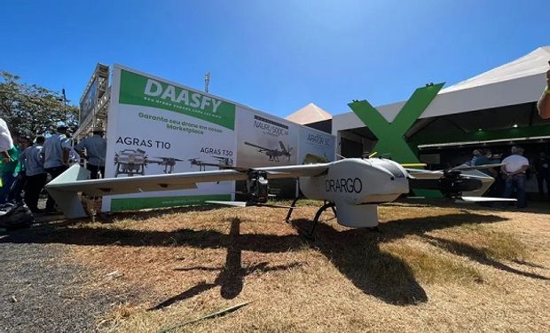 El mega drone que entrega insumos y repuestos para el campo "en el mismo día"