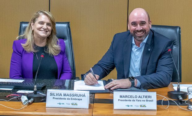 Embrapa e Yara anunciam parceria "total" com foco em ESG