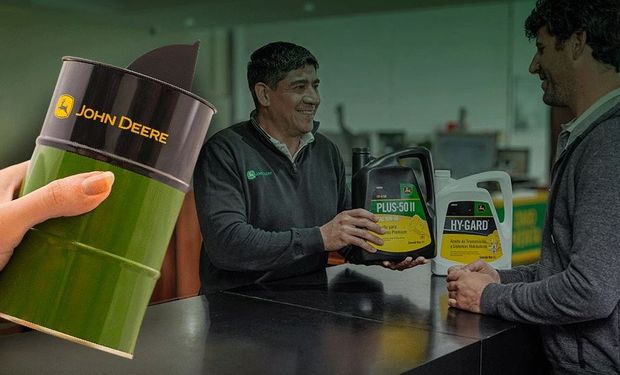 ¡Mantené tus máquinas y vehículos siempre óptimos con Lubricantes John Deere!