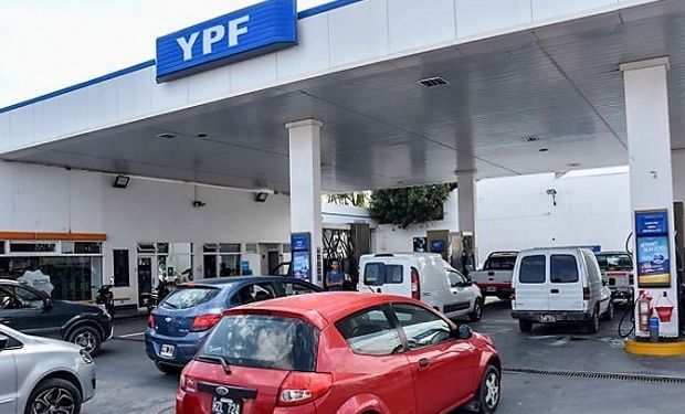YPF aumentó los precios de los combustibles un 4,5 % en promedio